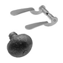 Wrought iron handles