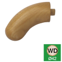 Oak handrail elbow DUB(OAK)