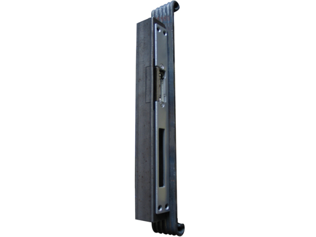 Gate end stop with electromagnetic lock 40x30mm