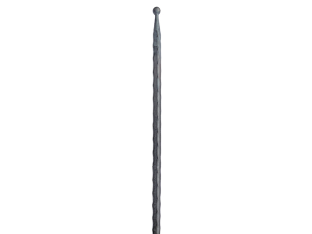 Pole with ball h500, b15, P/035-12x12mm