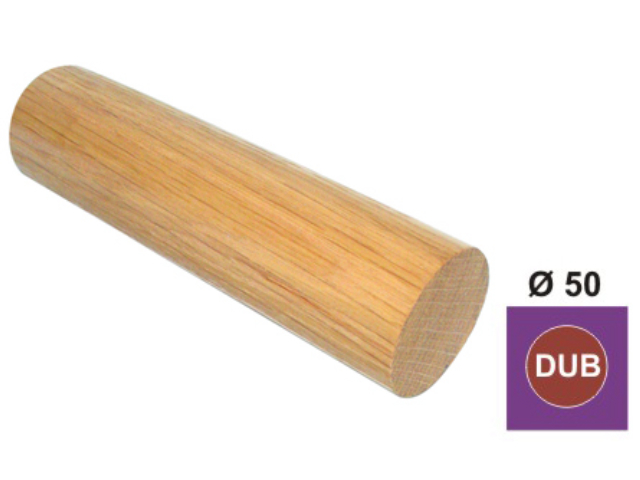 Oak round handrail DUB (OAK)