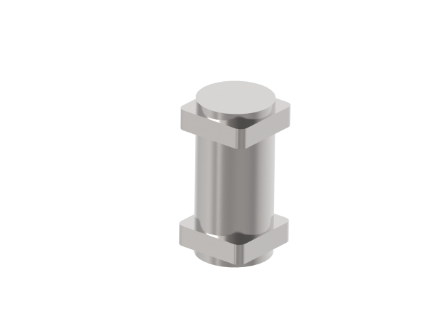 Gate pin for profile 30x30mm, D30mm
