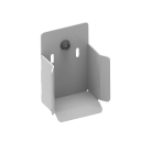 Cantilever Gate End Stop Zn, profile 136x142mm