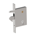 Lock for sliding gate with counterpart 72x60mm