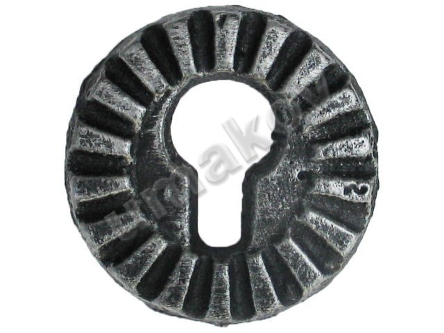Schlossplatte cast iron, D68mm