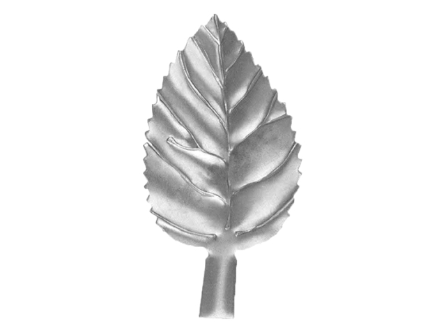 Ornament - leaf 85x44, t1mm