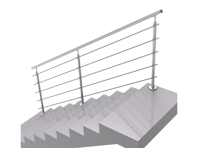Nerezové zábradlí na schody, 3000x1000mm, VS
