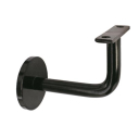 Handrail console 90x60mm, M8, D50mm, black