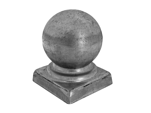 Pole cover with ball 51x51, h65, D50mm