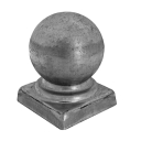 Pole cover with ball 51x51, h65, D50mm