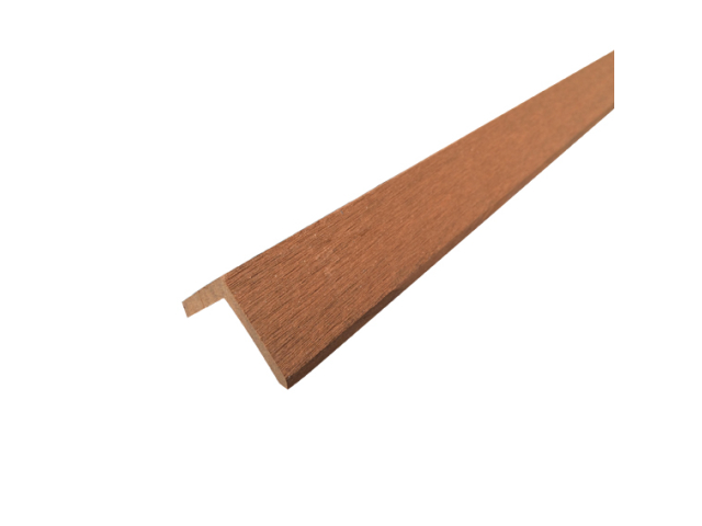 WPC cover strip Red / brown 40x40x4000mm