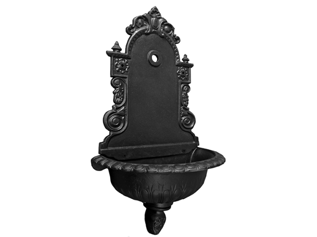 Decorative cast iron sink 450x795mm, cast iron, bl