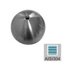 Stainless steel hollow end ball