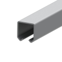 Guiding profile for hanging gates Zn, 33x34x2mm, L
