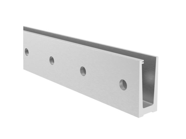 Side Mounted Channel profile - Anodized