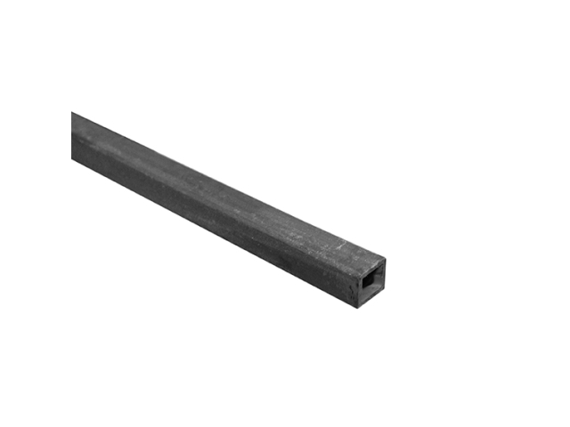 Thin square steel profile 14x14x1,5mm, L6000mm,