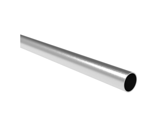 Stainless steel brushed sutured pipe