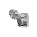 Adjustable hinge with weldable plate Zn, M12