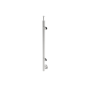 Stainless steel pole - straight, right + plate
