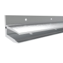 Canopy with aluminium channel profile +10°