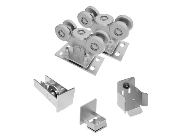 INOX set for cantilever gate  SV-80x80-ECO-IN