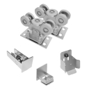 INOX set for cantilever gate  SV-80x80-ECO-IN